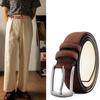 Adjustable Leather Belt Men Leisure Pants Accessories Versatile Men's Suede Belt  Student