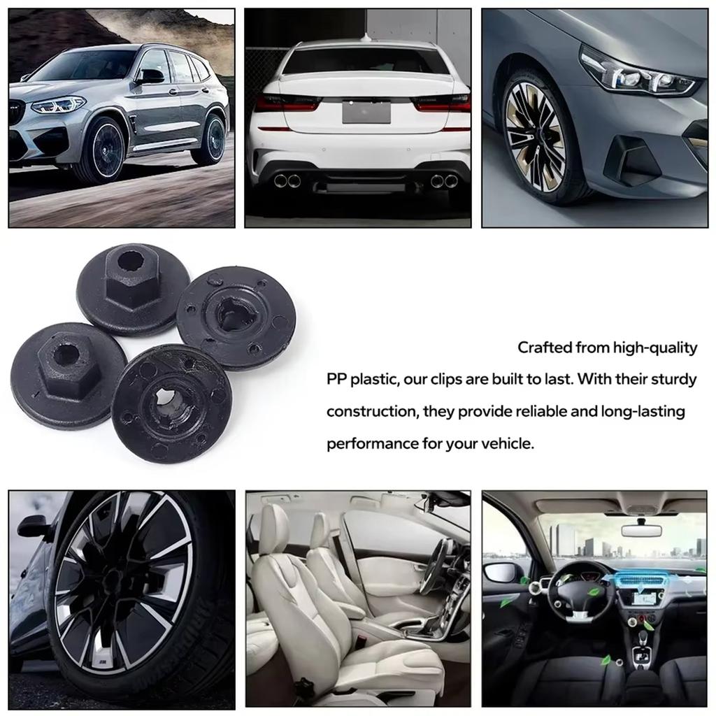 Tool Easy Mounting Car Underbody Fastener Clips Heavy Duty POM Small Low Profile Retention System 07147169847 for Car