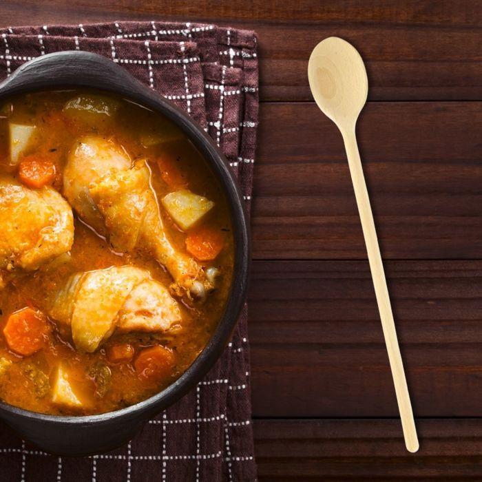 Cuillère De Cuisine En Bois 40 Cm Fackelmann Wood Edition