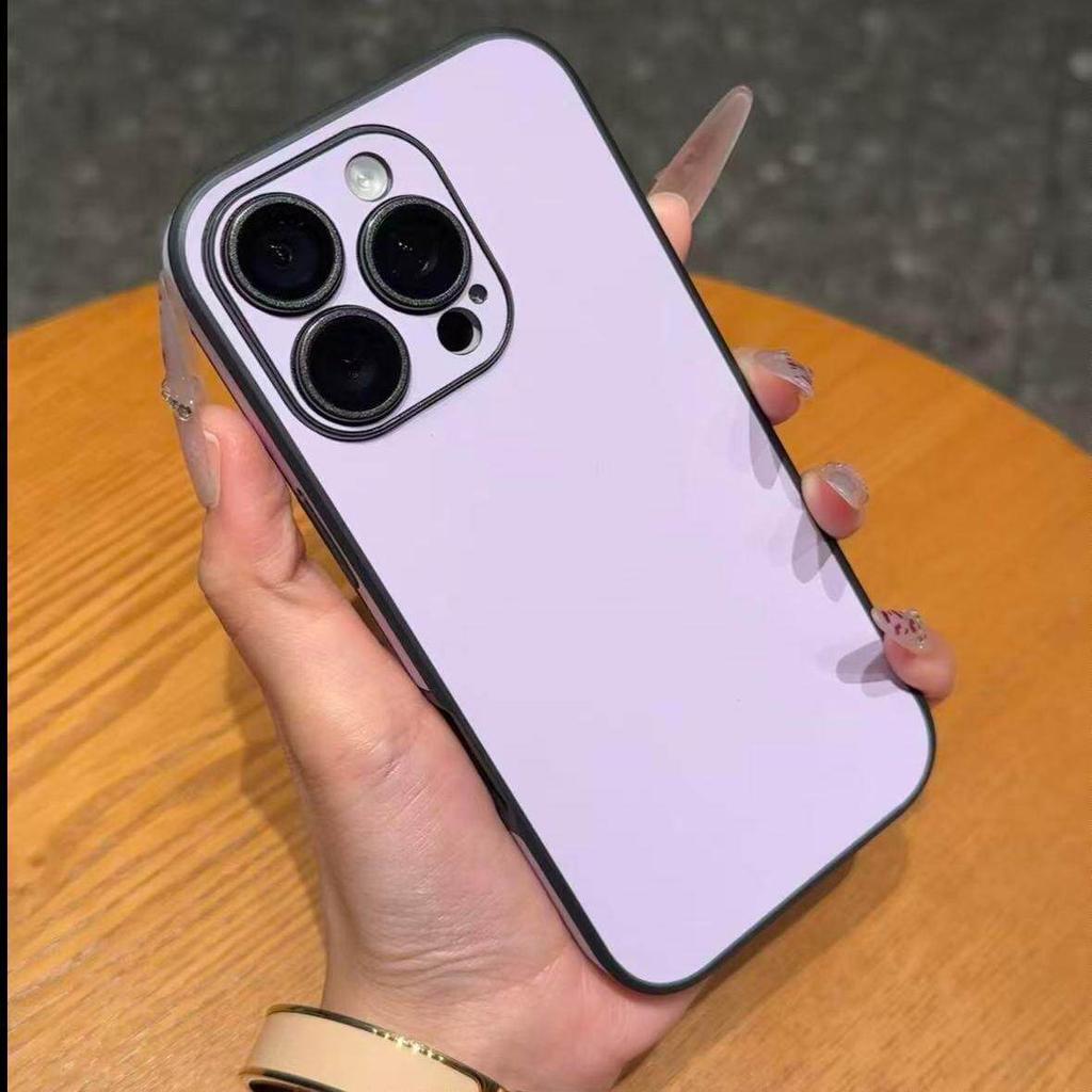Simple Dopamine Solid Color Sticker for Apple Promax Mobile Phone Case Internet Celebrity Super Fire/men and Women