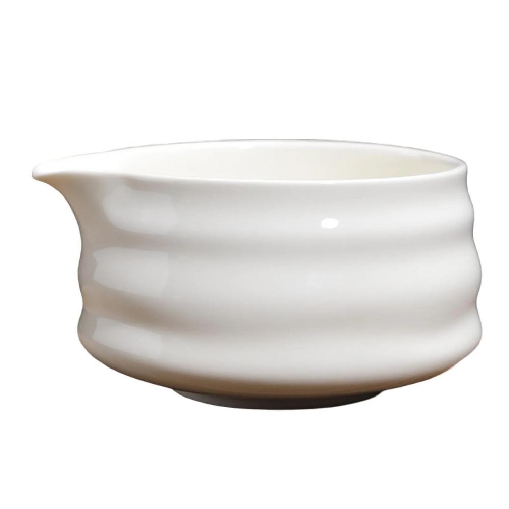 Bol unic japonez Chawan pentru Matcha, ceașcă de ceai ceramică lucrată manual cu cioc pentru iubitorii de ceai, ceramică