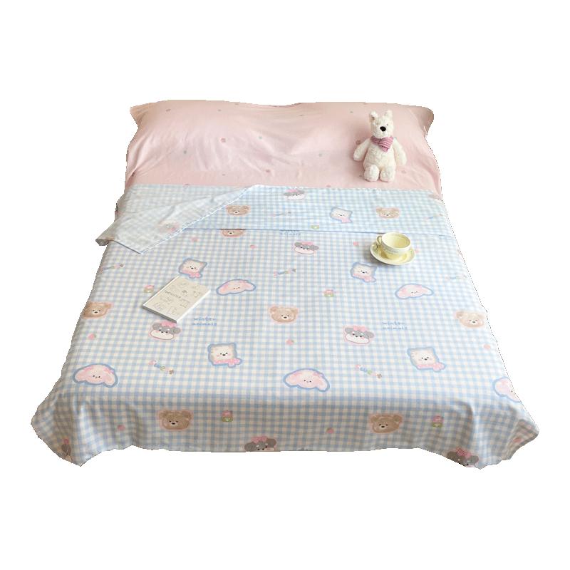 Yalu Pure Cotton Portable Travel Hotel Sleeping Bag Liner 200x230cm