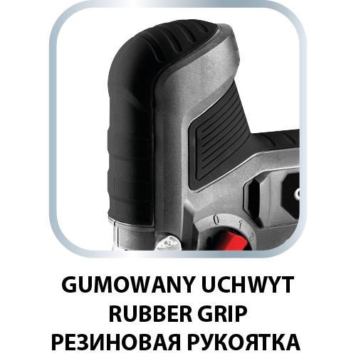 600W jigsaw, stroke rate 800-3000 min-1, with body handle
