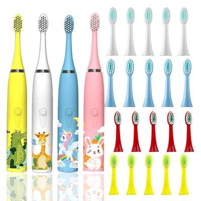 Zahnbürste für Kinder, Sonic Cartoon Elektrische Zahnbürste, Schwänze, Sonic Batterie Elektrische Zahnbürste, 7 Farboptionen, Reinigungsbürste