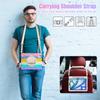 360 Rotating Stand Case Universal for IPad Air 11 2026 M4 2025 M3 2024 M2 Pro 11 2018-2022 Air 4 5 Hybrid Cover Shoulder Strap