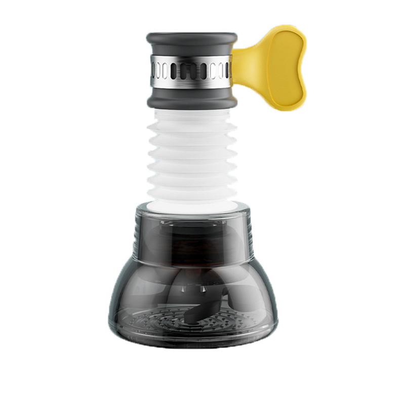 

Универсальный вращающийся на 360 градусов кран барботер, поворотный водосберегающий экономайзер, насадка для душа, кухонный кран, насадка-адаптер, аксессуары для раковины чёрный