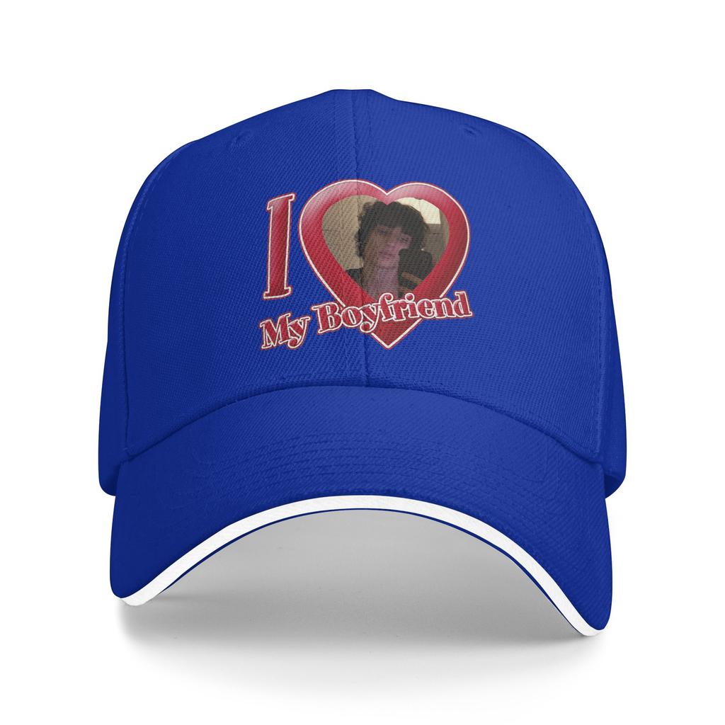 I Love Myboyfriend Sombr Casual Baseball Cap Hiking Fishing Hip Hop Hats Summer SunProof Couple Women Y2k Cute Baseball Caps