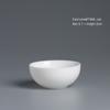 White Jade Kung Fu Small Tea Cup Tea Bowl Master Cup Egg-Shell White Porcelain Cup Jade Porcelain Tea Set Tea Tasting