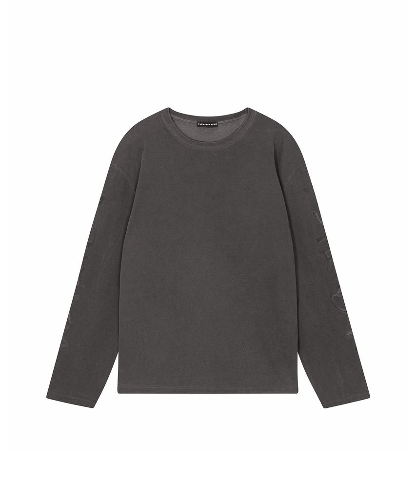 Beulleminkeubeldeu Sleeve Ink Spray Long Sleeve_Gray, Black