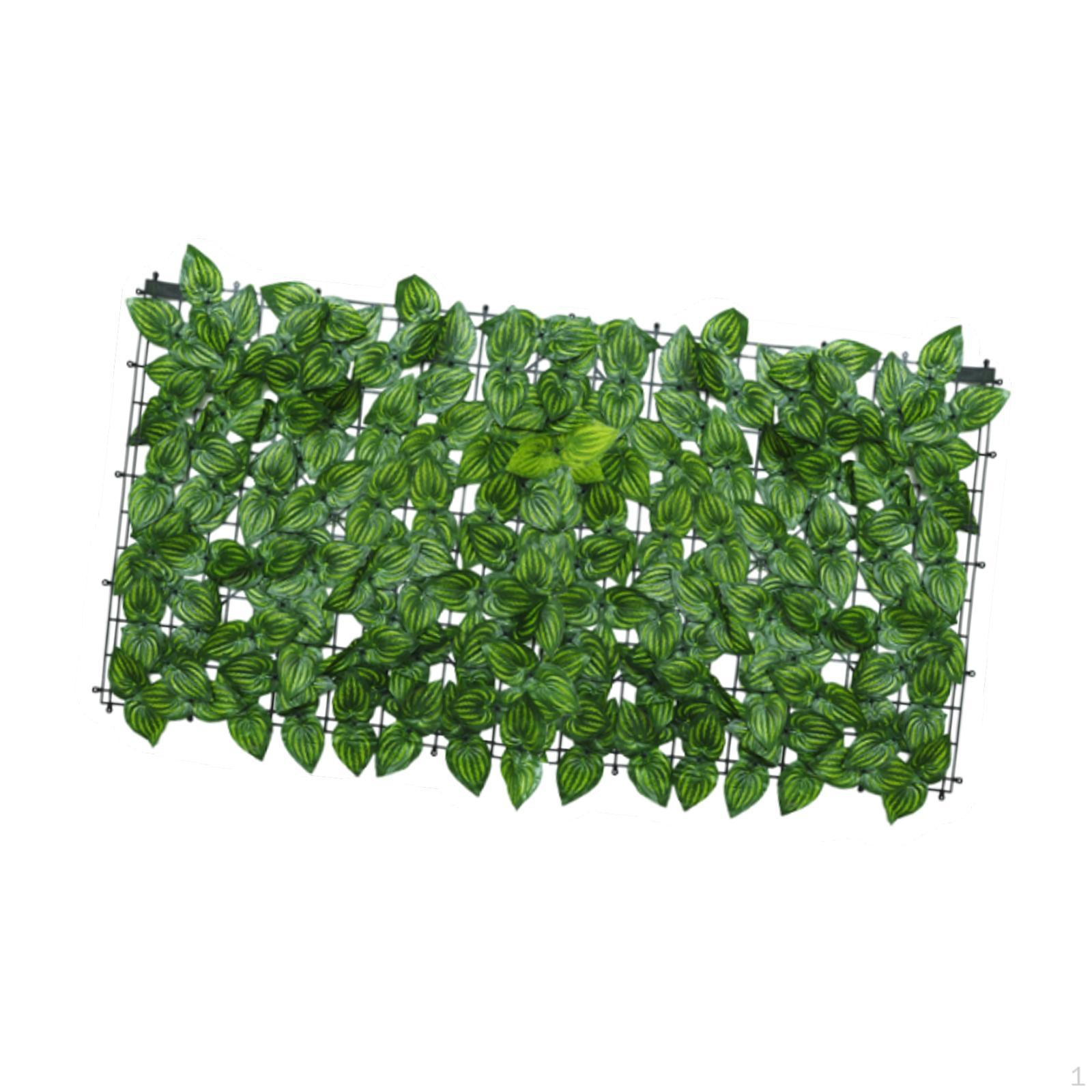 

Искусственная перегородка стены загородки уединения изгородит легкую зеленую искусственную установку 50x100cm