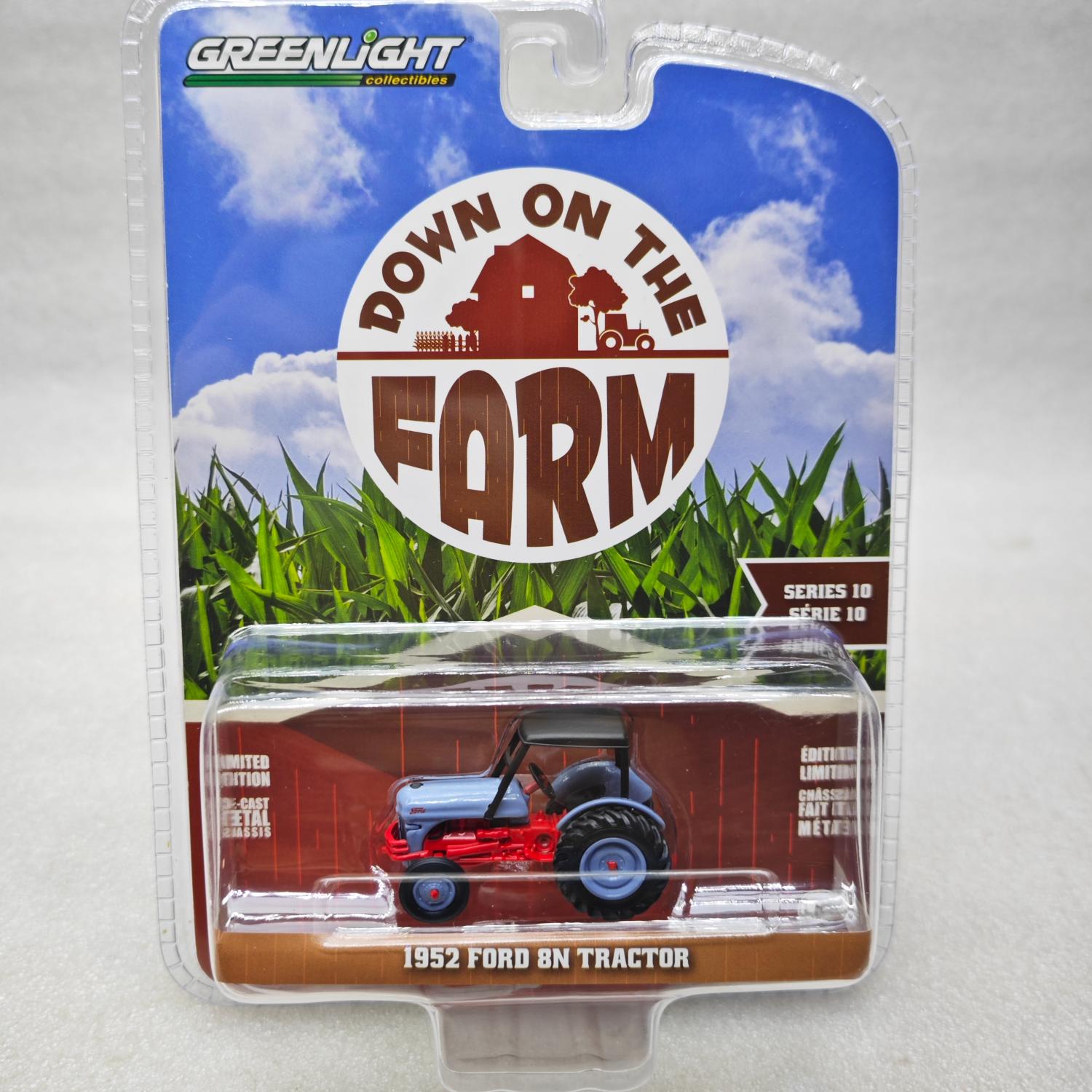 

GreenLight 1:64 1952 Ford 8N Tractor Alloy Mini Car Model Simulation Collection Display Toy Gift