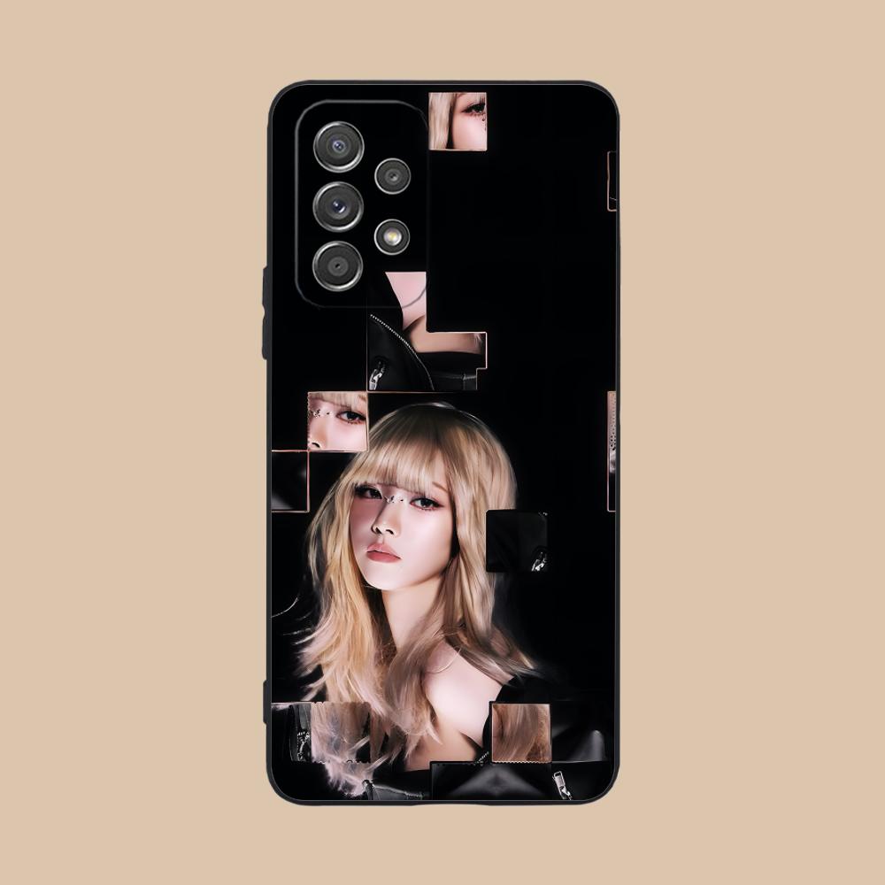 KPOP Girl Winter Phone Case for Samsung Galaxy A56 55 54 53 52 51 36 35 34 23 16 15 5G Soft TPU Shockproof Cover
