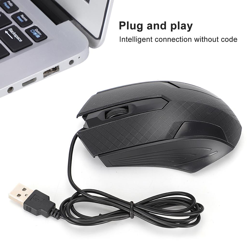 Wired Mouse Professional   Laptop Computer Tool 2400dpi Human Engineering Design