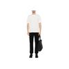 Emporio Armani Ss25 Solid Color Round Neck Short Sleeve T-Shirt Men Tops White EM000943-AF10762-F0091