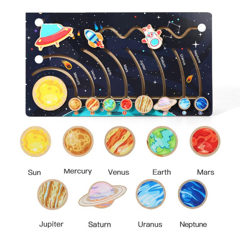 Children Busy Board Accessories Wood DIY Toy Montessori Material Early Education Activity Toddler Toys For Basic Skills Learning
