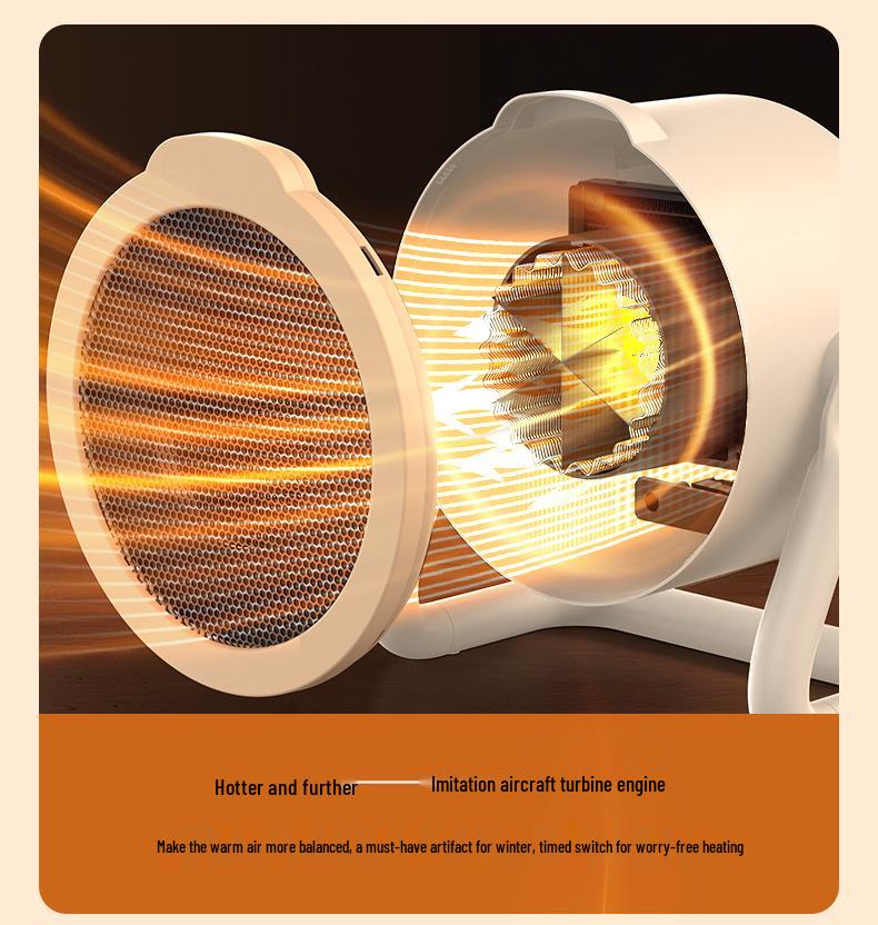 2025 Desktop-Heizung: Kompakte elektrische Sonnenheizung für unter den Schreibtisch