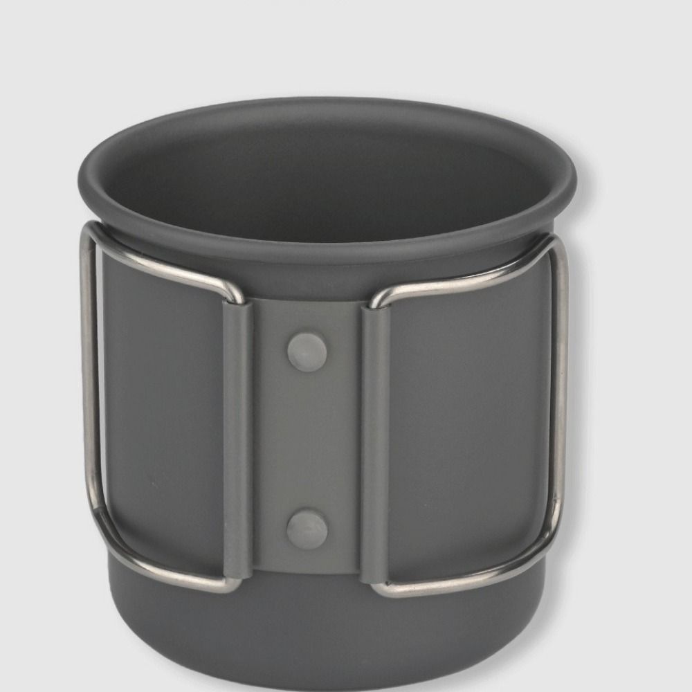 300ML Camping Mug with Foldable Handle Coffee Mug Convenient Camping Water Cup  Camping