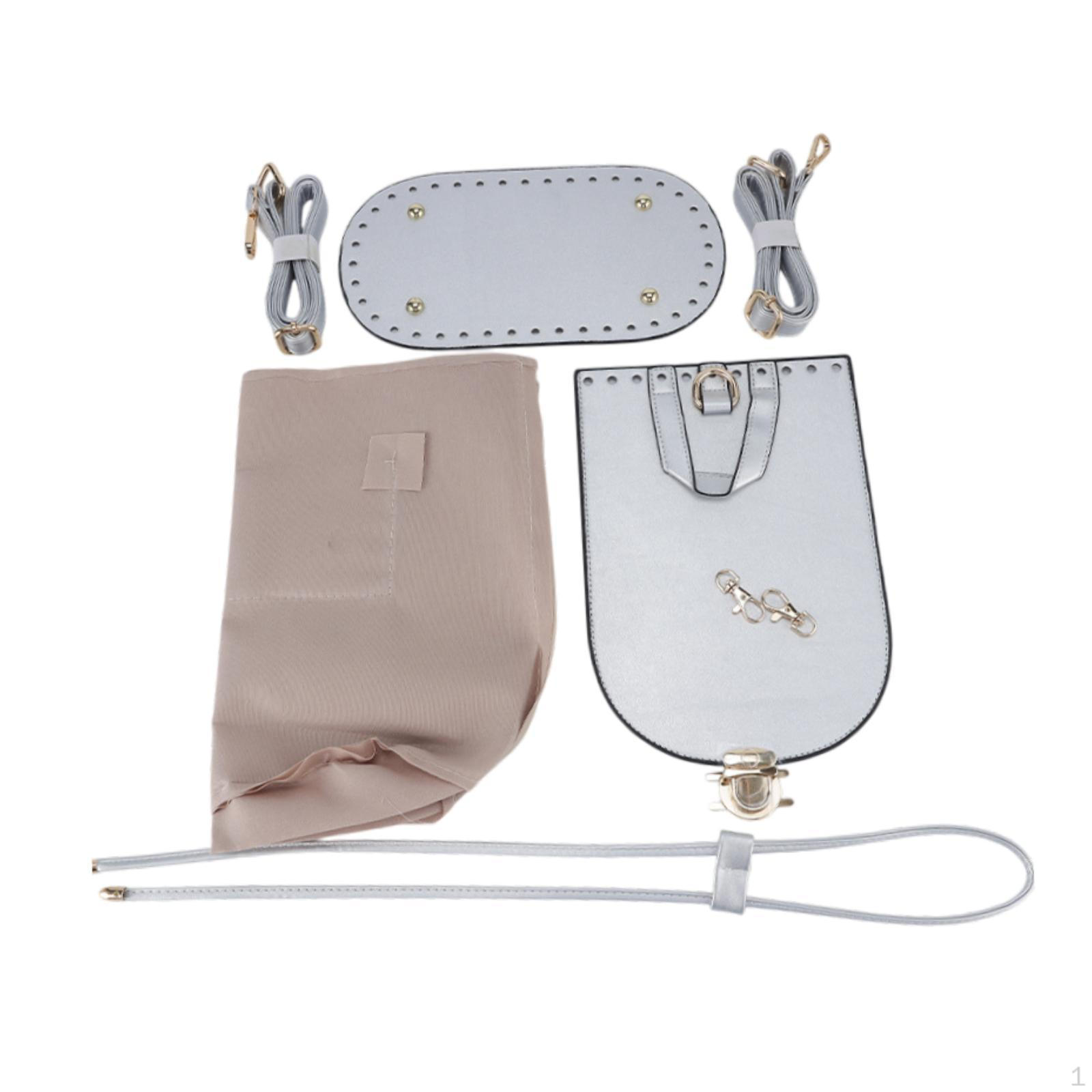 

Набор для изготовления сумок из искусственной кожи, нижняя основа, набор для вязания крючком своими руками