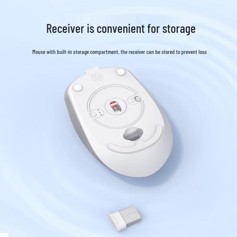 HP S1000DC Dual-Mode Rechargeable Silent Mouse