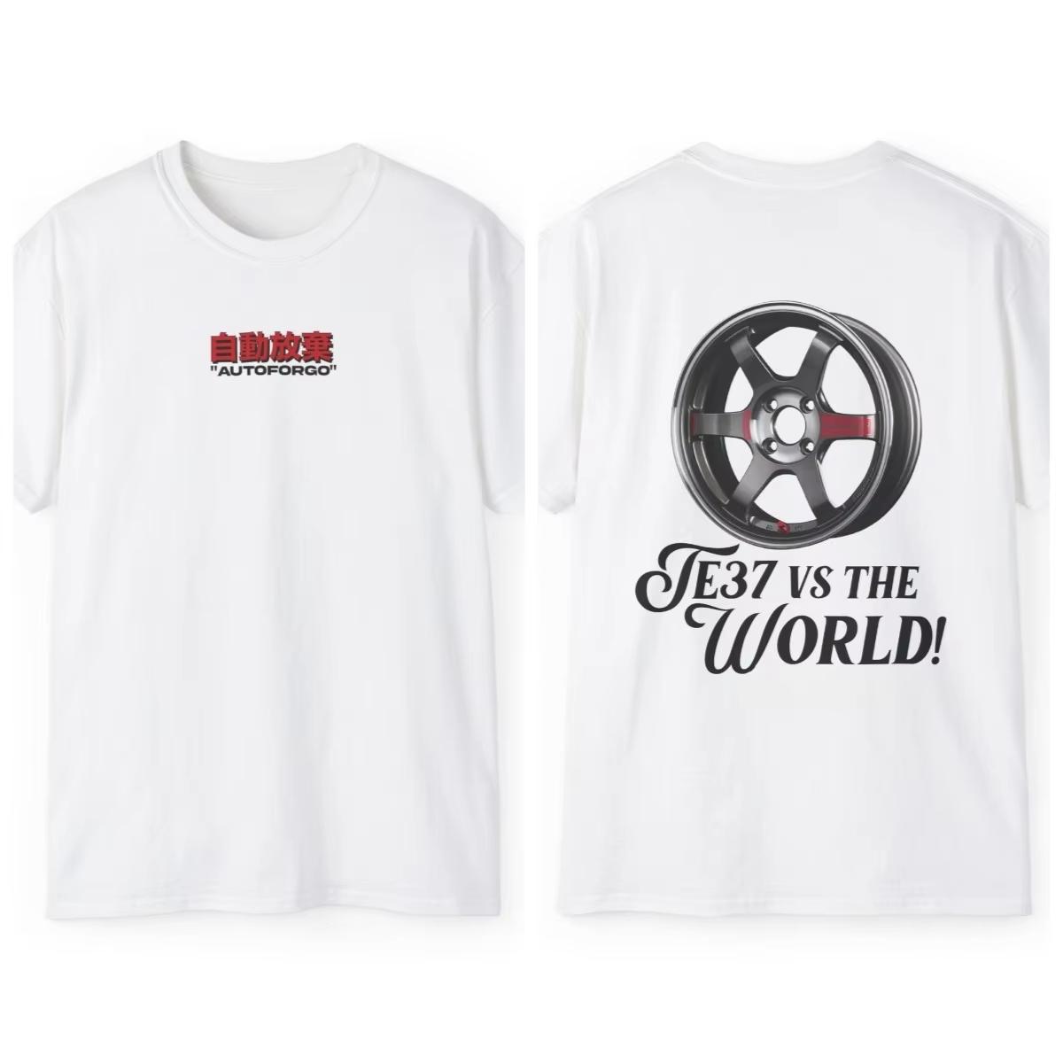 

Summer Women Men T-shirts Cotton Work VSKF Wheels Stance Car Community Drift Wheels Graphic Tee for Car Enthusiasts Harajuku 4XL