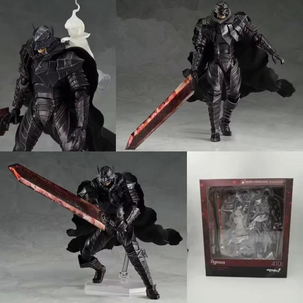 Figma 410 Black Swordman Collectible Action Figure Model Doll Decoration Toy
