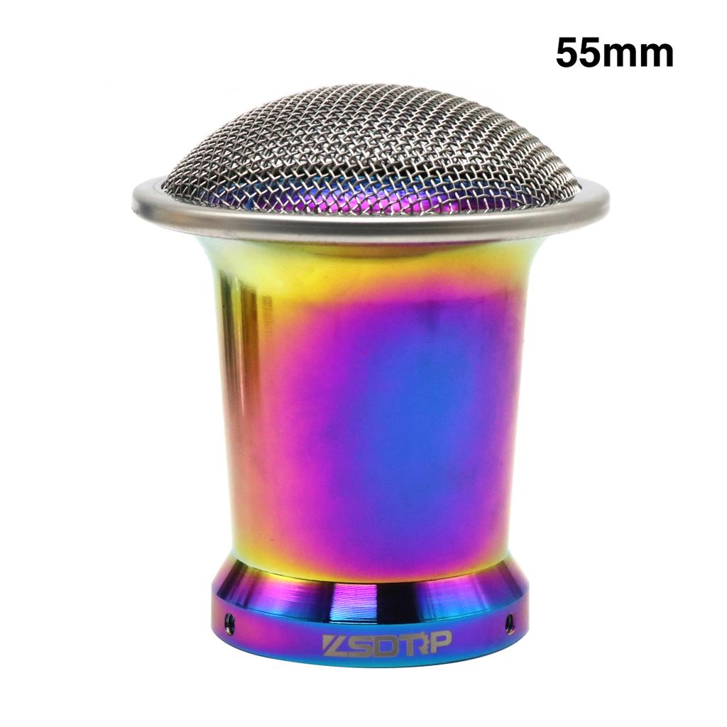 ZSDTRP Motorcycle PWK Carburetor 50mm 55mm Velocity Stack Net Long Air Filter Cup