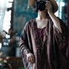 Dream Jiangnan Ethnic Style Loose Fit Ramie Sun Protection Shirt Robe