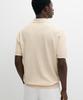 Masimodutti Cotton Linen Button Polo Shirt
