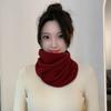 Thickened Neck Sleeve Scarf Warmth Women's Scarves New Neck Cover  Outdoor