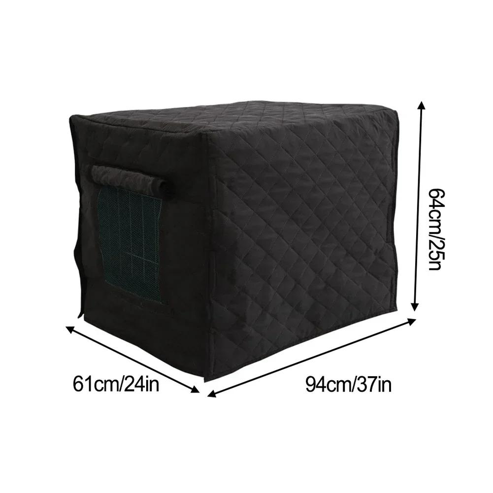 1PC Pet Dog Crate Cover 36inch, 42inch And 48inch Heavy-Duty, Water-Resistant Fabric For Indoor Use Dust Covers Waterproof