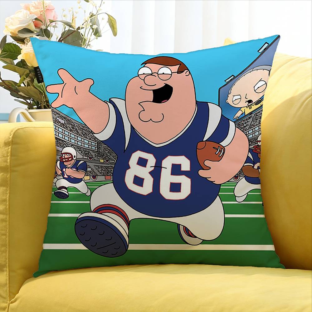 Guy PPeter GriffinS Various Sizes Square Pillow Case For Car Home Bedchamber Decor