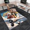 1pc Anime Cartoon Design Daffodil Panda Chair Mat - Non-Slip Carpet for Office and Home Decorations, Suitable for All Seasons.C052