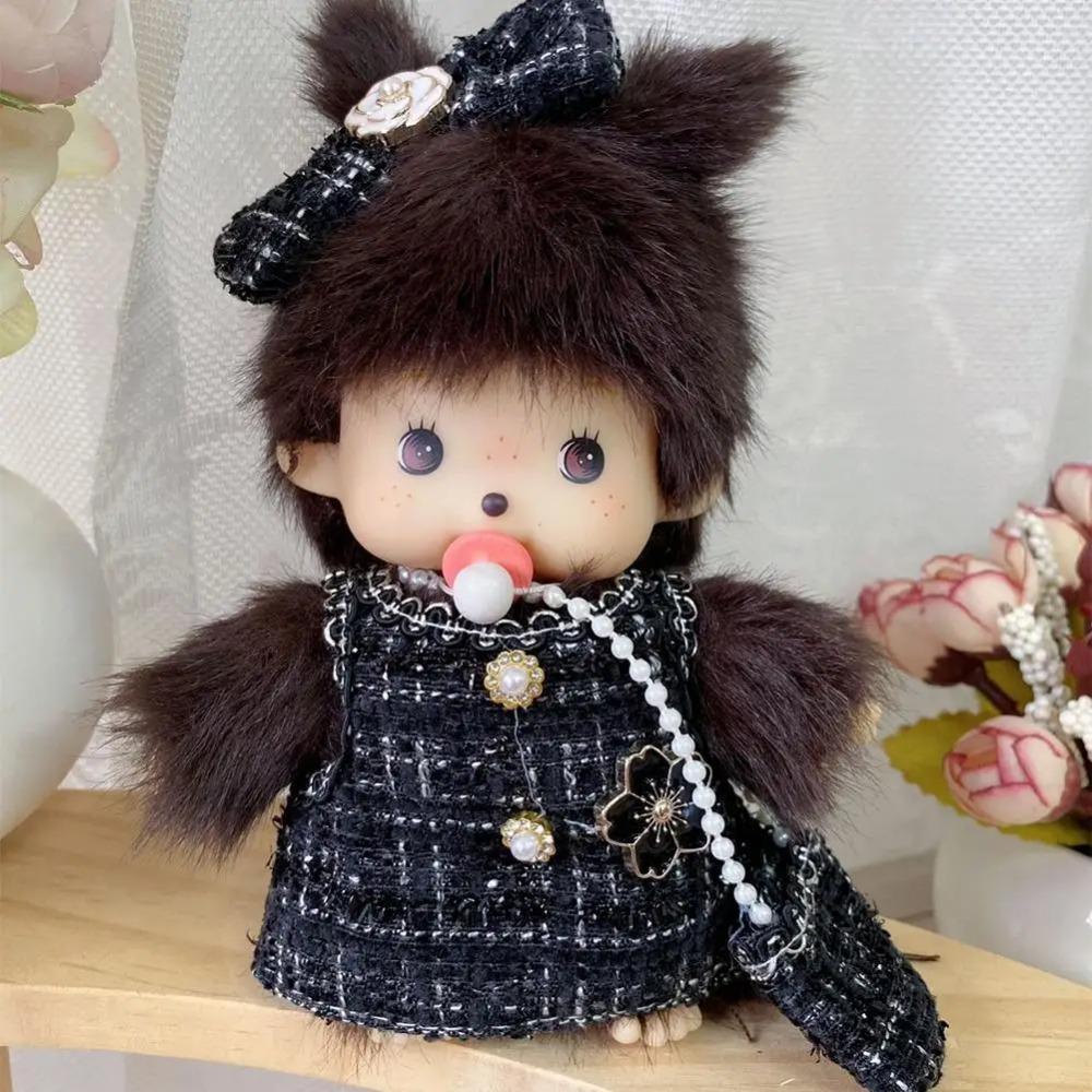 Kawaii Mengqiqi Monkey Doll Plush Toy Children's Birthday Gift PP Cotton Material New Year/Christmas