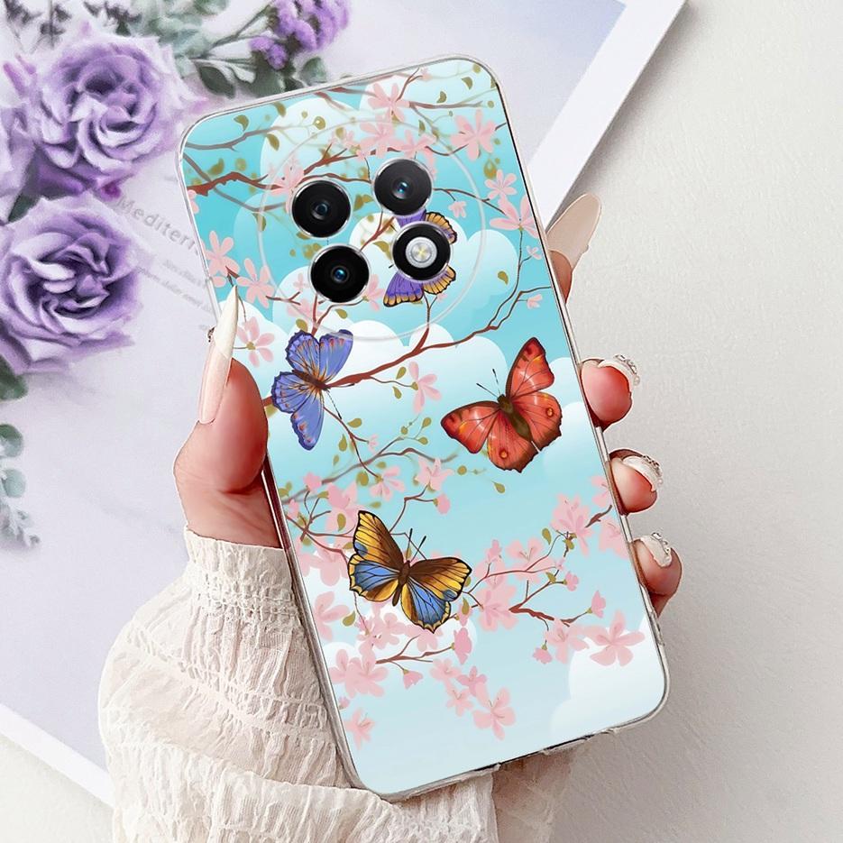 For Realme 13 Pro 5G Case RMX3990 Colorful Flowers Painted Cover Soft Slim Phone Case For Realme 13 Pro Plus Realme13 Pro+ Shell