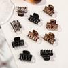 20 Pcs Mini Butterfly Hair Claw Clips for Girls Women,Leopard Small Hair Clips Pins Clamps Non Slip Tiny Plastic Jaw Clips