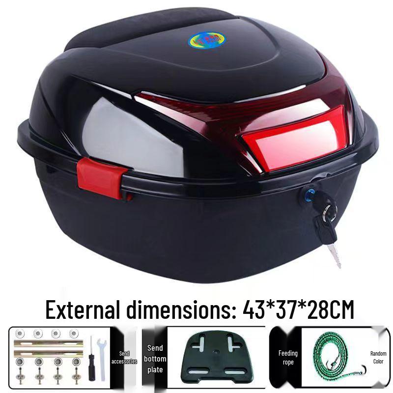 

Універсальний електричний багажник та ящик для зберігання для мотоциклів та скутерів