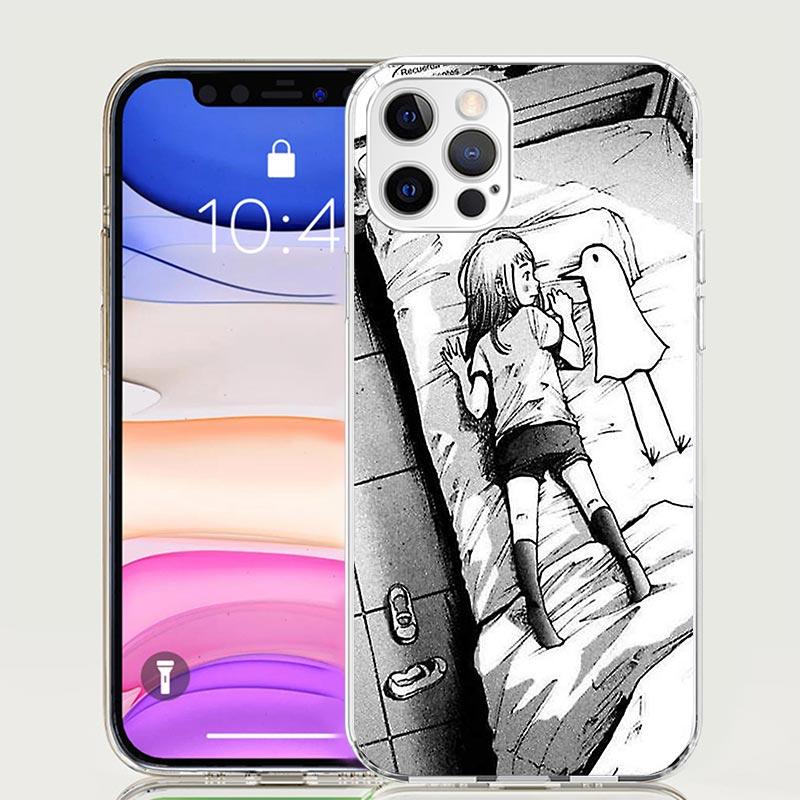 Oyasumi Punpun Phone Case For iPhone 17 Air 16 15 Plus 11 14 Pro Max 13 Mini 12 7 8 + SE Pattern Art Customized Cover 17 Air 16