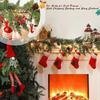 3pcs Garland and Stocking Mantel Holders, 2 in 1 Mantle Hangers Heavy Duty
