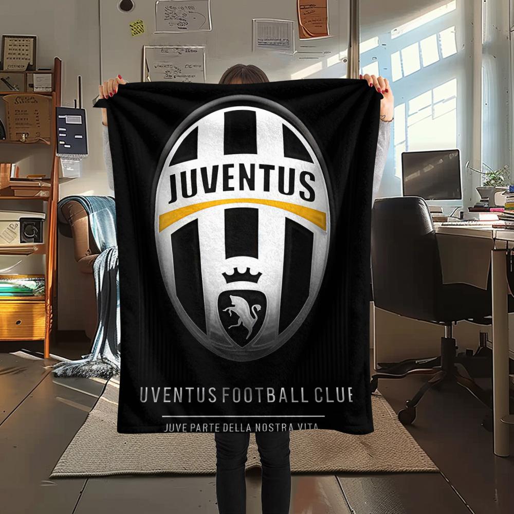 Juve Print FlAannel Blanket, High Quality Comfortable for All Seasons, Home Decor, Warmth and Comfort
