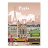 Nordic City Posters Paris London Tokyo Famous Cities Wall Art Canvas Painting Living Room Decorative Paints Picture Home Decor