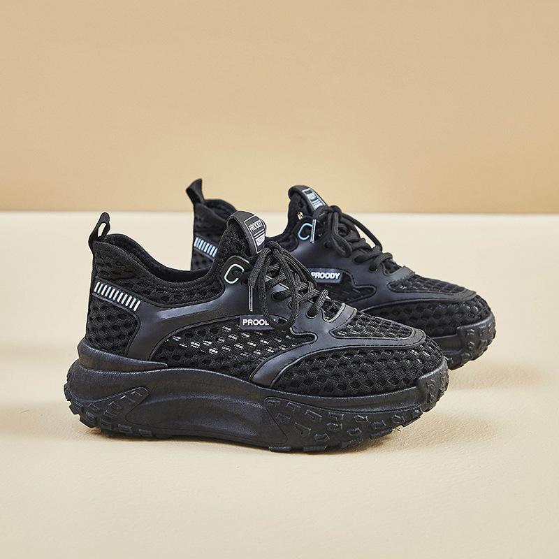 New Dad Shoes for Women Summer Student Running Sports Casual Shoes Mesh Breathable