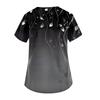 Women's V-neck Fashion Casual Printed Tops And Protective Workwear