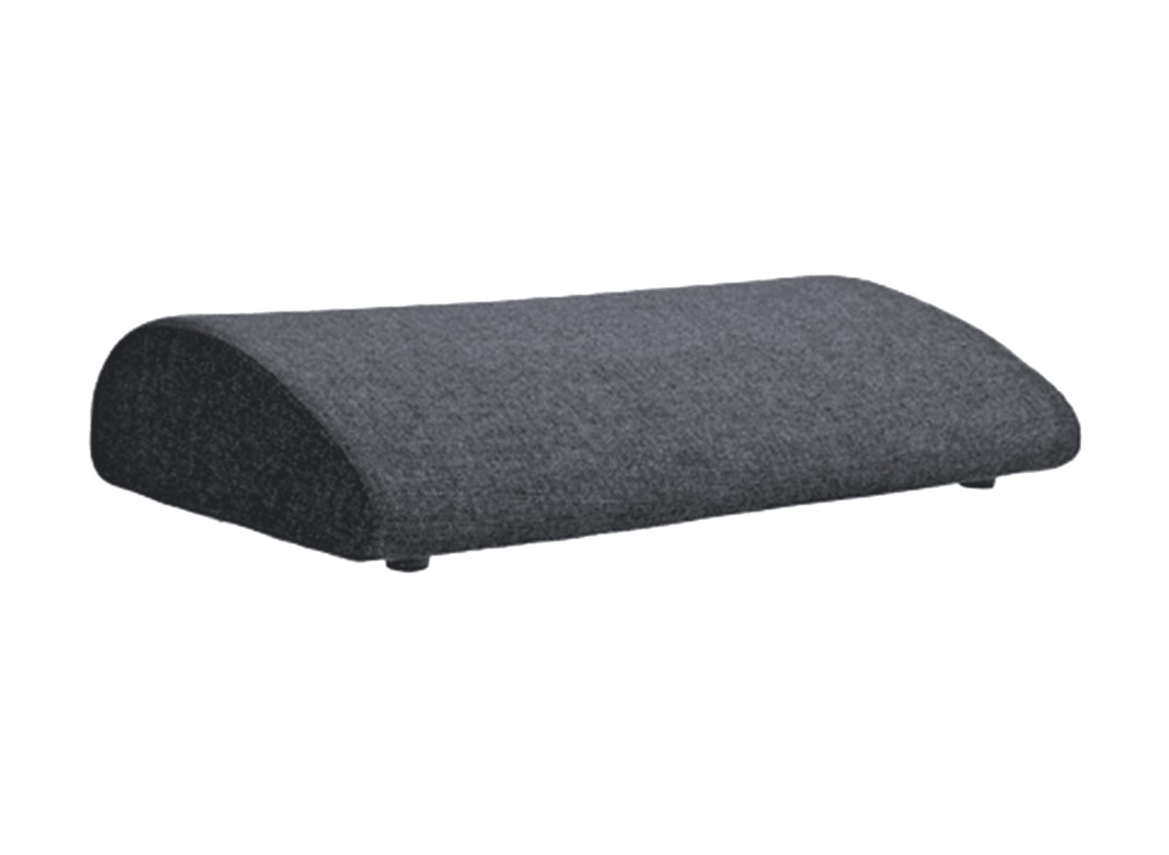 

BORDERLESS Foot Cushion A urethane footrest that supports your feet while you work at your (Charcoal Gray) - high-density desk.