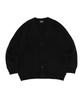 Cargobros Heritage Knit V-Neck Cardigan (Black)