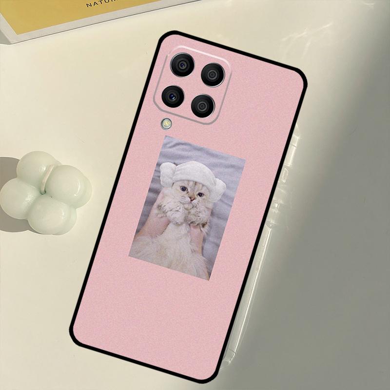 

Розовый Эстетичный Милый Кот Животное Для Samsung Galaxy M15 M35 M21 M16 M06 M33 M13 M53 M11 M31 M55 M14 M34 M54 M12 M32 M52 Чехол Samsung M13 4G
