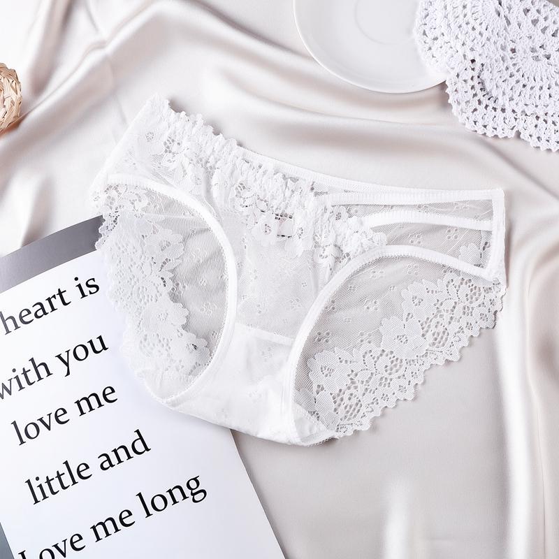Chiloți Femei Dantela Florală Slip fermecător Lenjerie Lenjerie de corp Femei Frumusețe Pantaloni de șold Bragas Tanga
