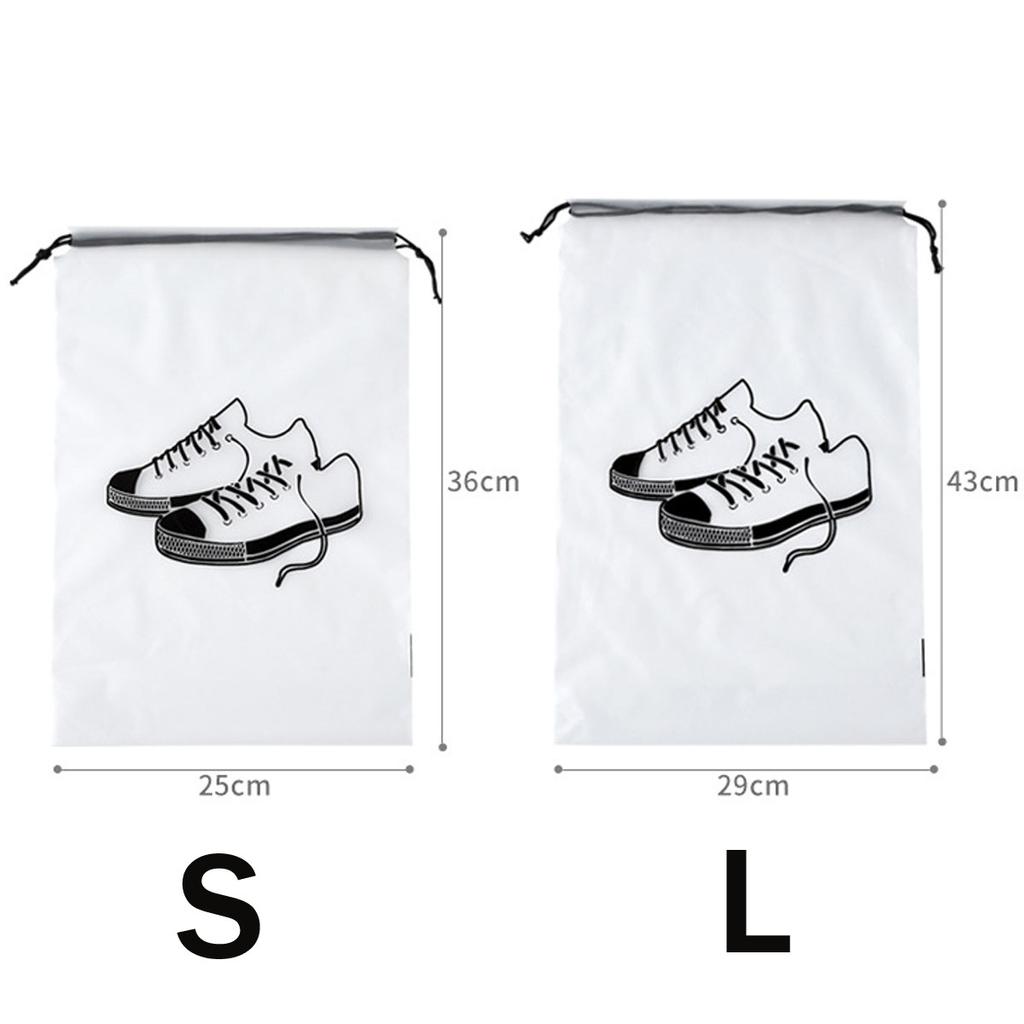 1/3/5 stücke schuh lagerung tasche Pull schnur kunststoff tasche Wiederverwendbare transparente wasserdichte schuhe Outdoor reise tragbare tasche Tragbare tasche