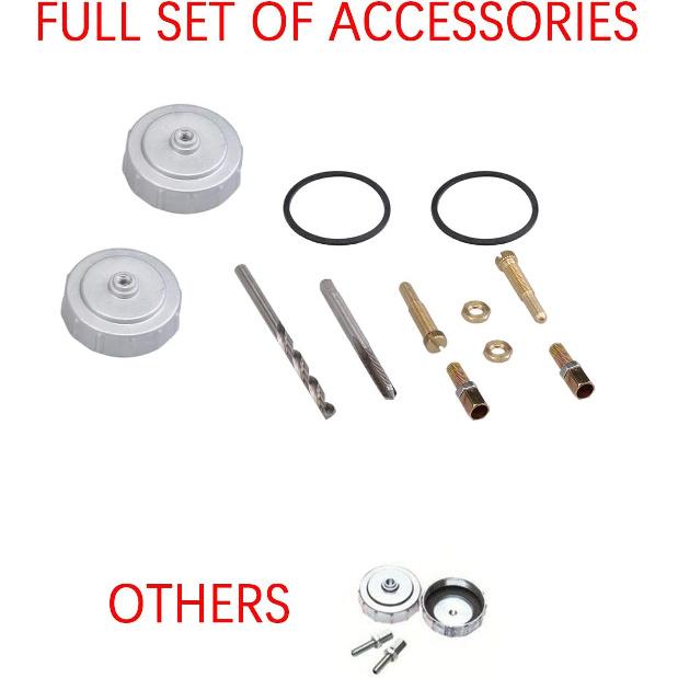 Mallofusa Tors Delete Removal Kit Throttle Cable Caps Idle Screws for Yamaha Banshee 1987-2006 Thumb Throttle Cable