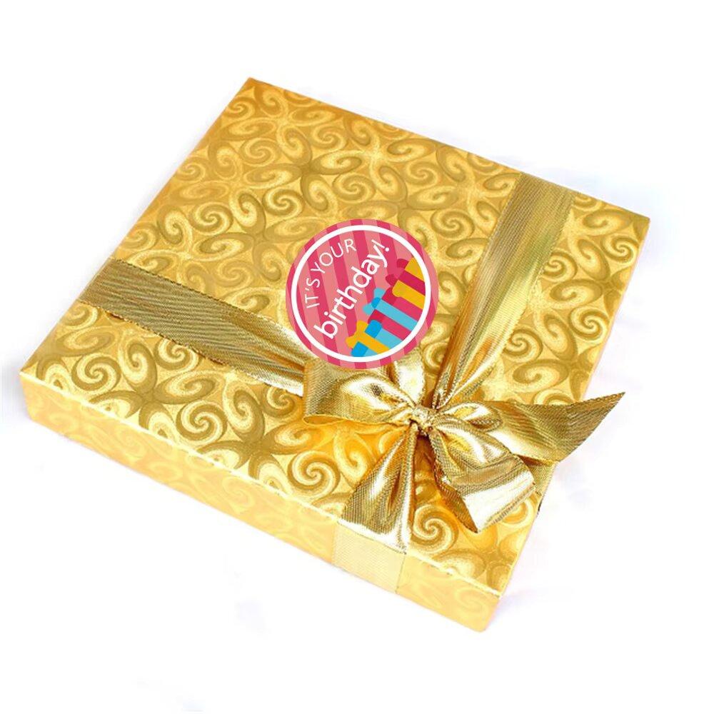500pcs Happy birthday PVC Birthday Party Gift Wrap Self-adhesive Labels DIY Supplies