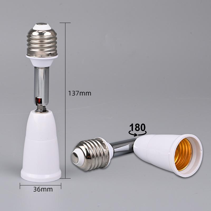 Universal Adjustable LED Desk Lamp Holder with ABS Extension